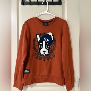 New York Yankees MLB Vintage Ball In The Park Sweater Mens M